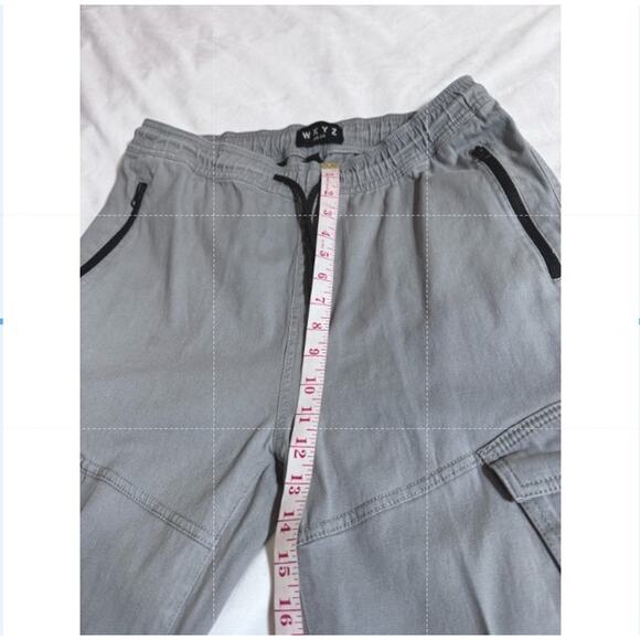 WXYZ Essentials Stretch Cargo Jogger Gray Men’s Size Large L - Picture 6 of 7